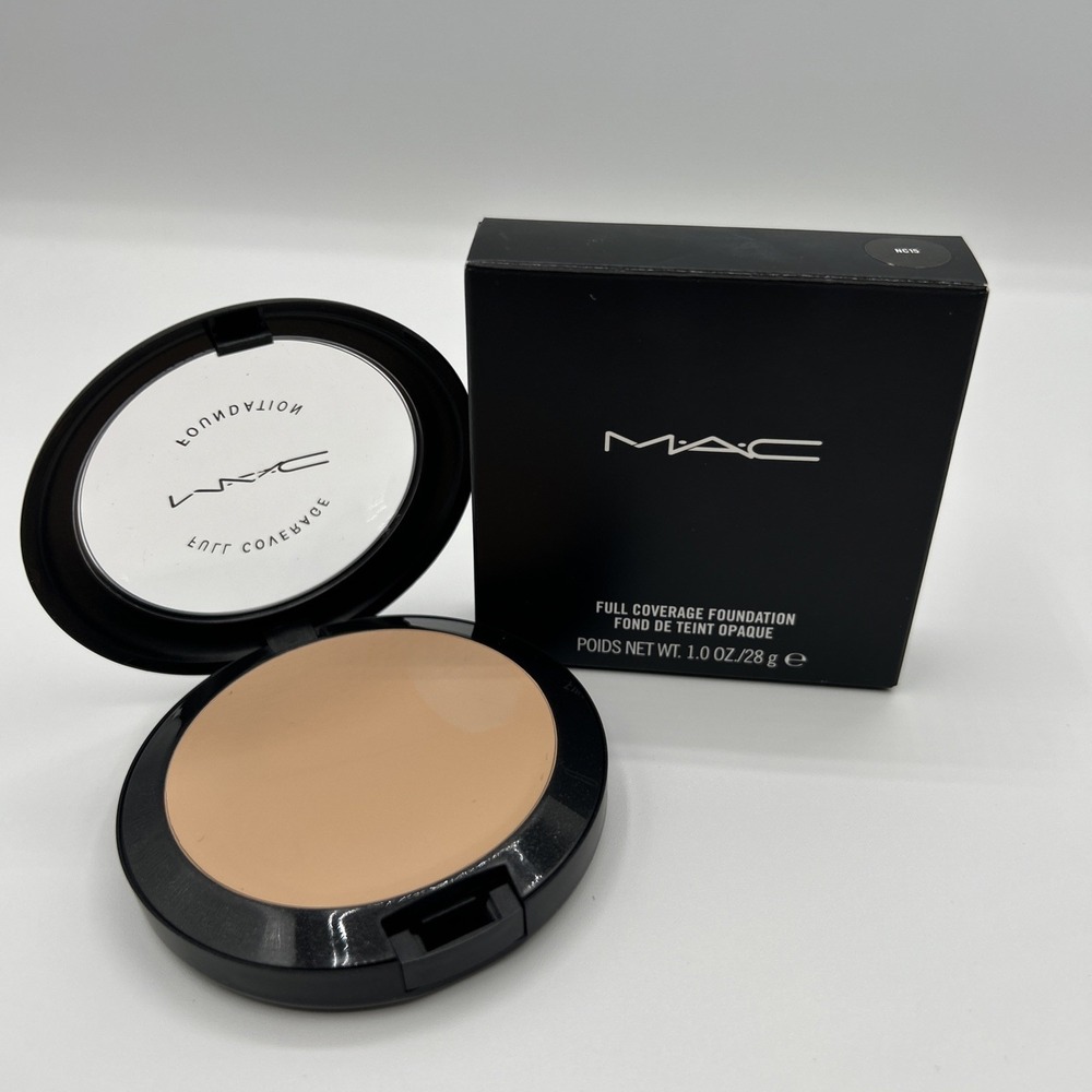 Mac Full Coverage Foundation NC15 1.0oz/28g NEW IN BOX Cream Foundation